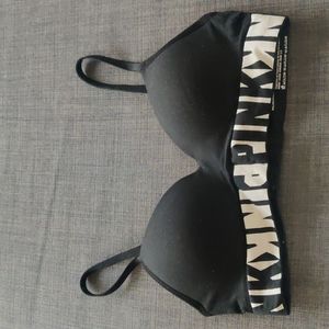 PINK XS wireless sports bra